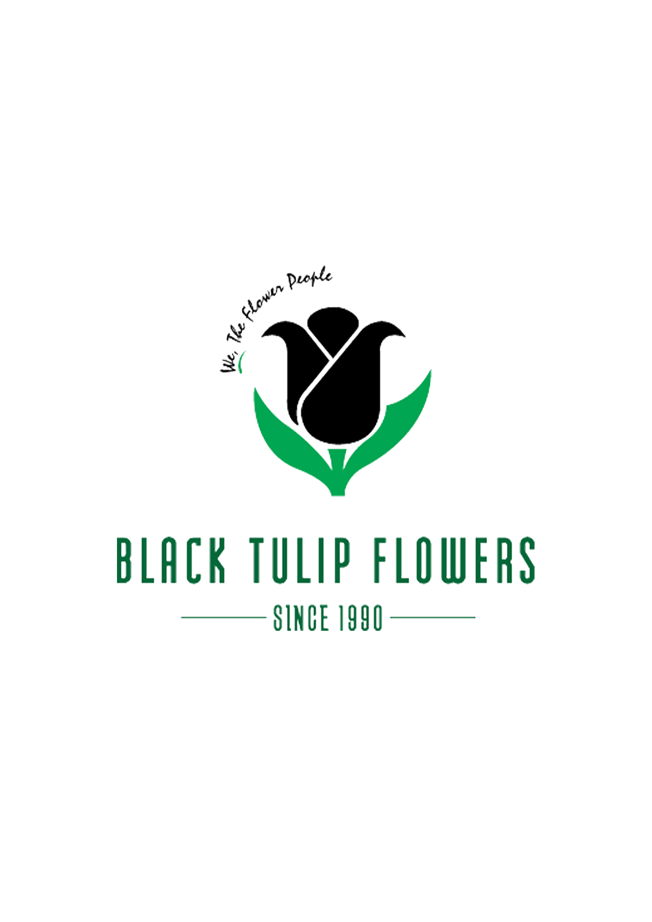 BlackTulipFlowersin